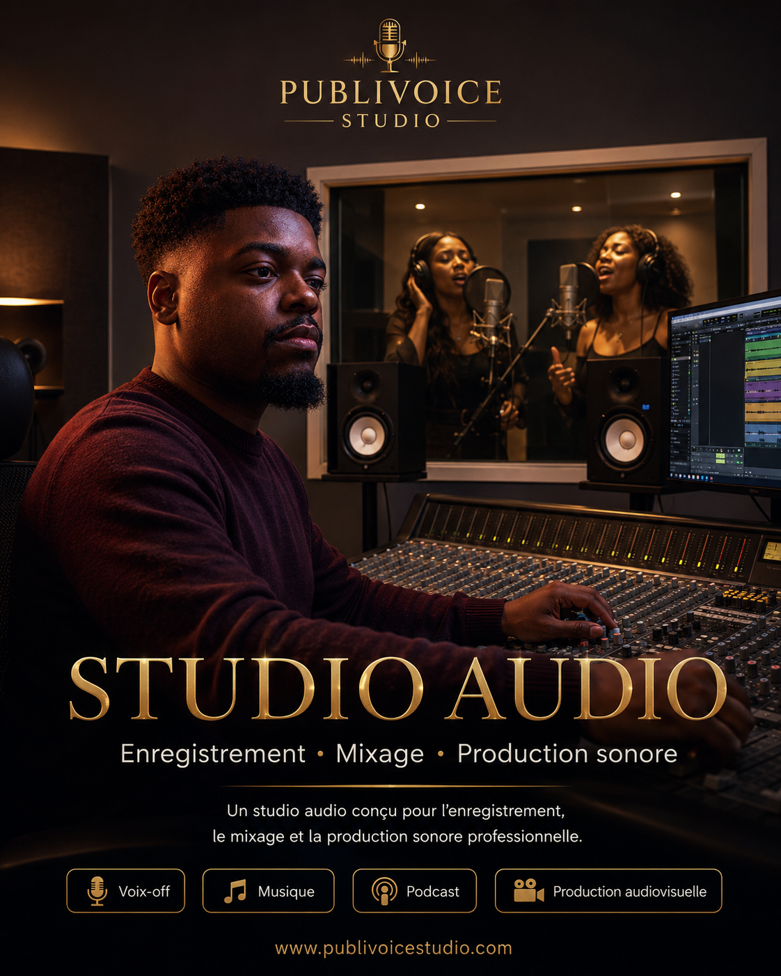 Studio audio Publivoice