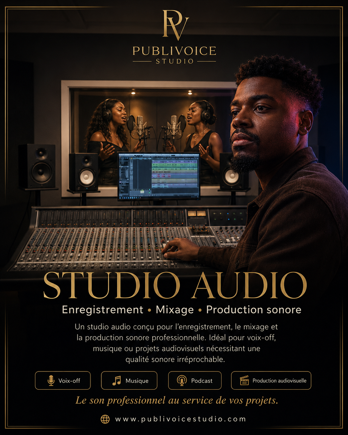 Studio audio Publivoice